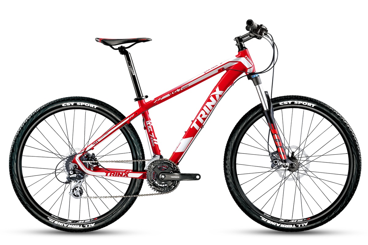 Trinx B500 Matt Red White